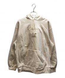 SUPREME（シュプリーム）の古着「Cross Box Logo Hooded Sweatshirt」｜アイボリー