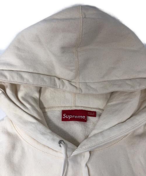 SUPREME（シュプリーム）SUPREME (シュプリーム) Cross Box Logo Hooded Sweatshirt アイボリー サイズ:Mの古着・服飾アイテム
