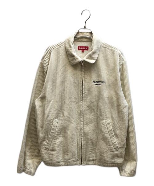 SUPREME（シュプリーム）Supreme (シュプリーム) Wide Corduroy Harrington Jacket アイボリー サイズ:Mの古着・服飾アイテム