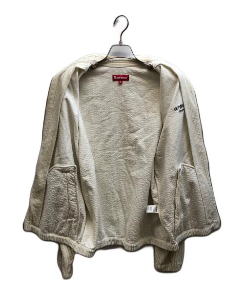 SUPREME（シュプリーム）Supreme (シュプリーム) Wide Corduroy Harrington Jacket アイボリー サイズ:Mの古着・服飾アイテム