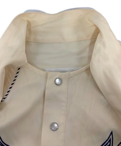 TOGA PULLA（トーガ プルラ）TOGA PULLA (トーガ プルラ) Rayon embroidery dress/TP92-FH228 ベージュ サイズ:36の古着・服飾アイテム