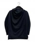 IIROTイロット）の古着「Double jersey drape pullover」｜ブラック
