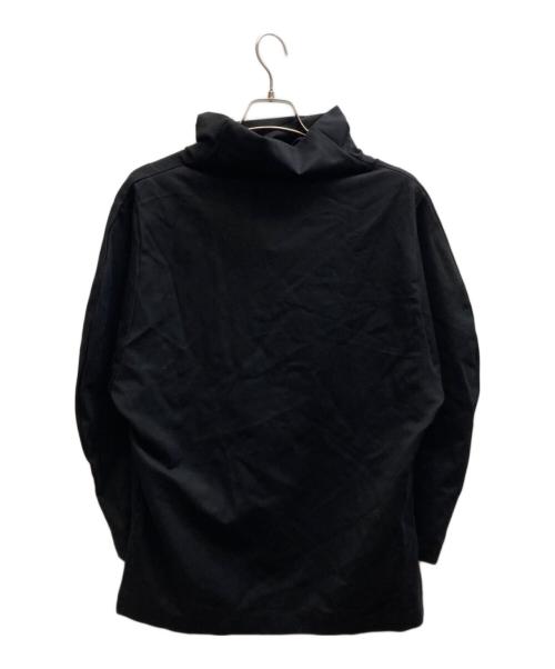 IIROT（イロット）IIROT (イロット) Double jersey drape pullover ブラック サイズ:Freeの古着・服飾アイテム