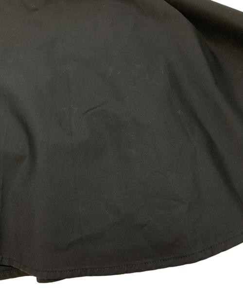 Adam et Rope（アダム エ ロペ）Adam et Rope (アダム エ ロペ) フリルペプラムロングスリーブカットソー/GAM-55660-B ブラック サイズ:Fの古着・服飾アイテム