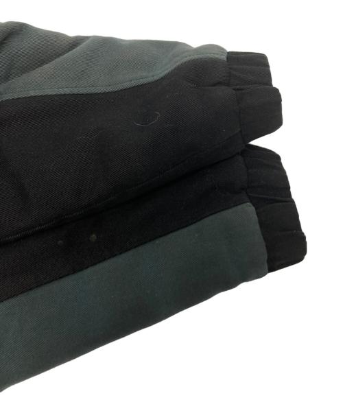 Dime（ダイム）Dime (ダイム) Panel Denim Hooded Bomber ブラック サイズ:Lの古着・服飾アイテム