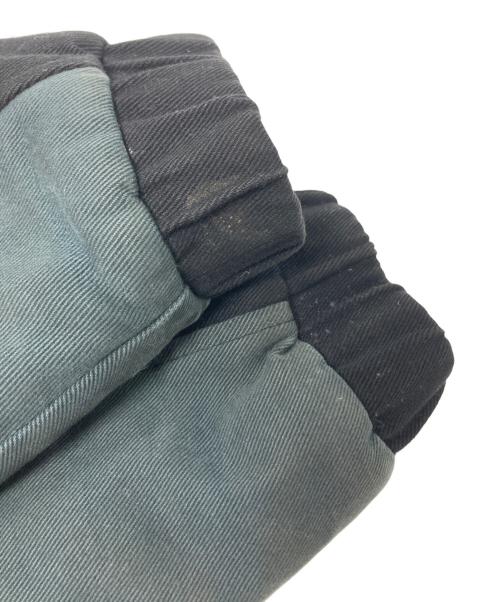 Dime（ダイム）Dime (ダイム) Panel Denim Hooded Bomber ブラック サイズ:Lの古着・服飾アイテム