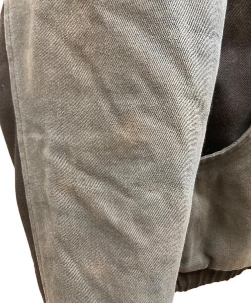 Dime（ダイム）Dime (ダイム) Panel Denim Hooded Bomber ブラック サイズ:Lの古着・服飾アイテム