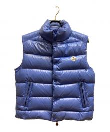 MONCLER（モンクレール）の古着「ダウンベスト/320914335005/TIB GILET」｜ブルー