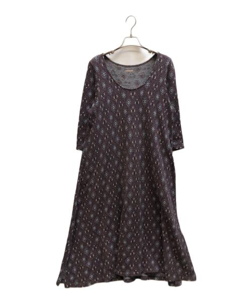 KAPITAL（キャピタル）KAPITAL (キャピタル) 花柄ワンピース パープル サイズ:1の古着・服飾アイテム