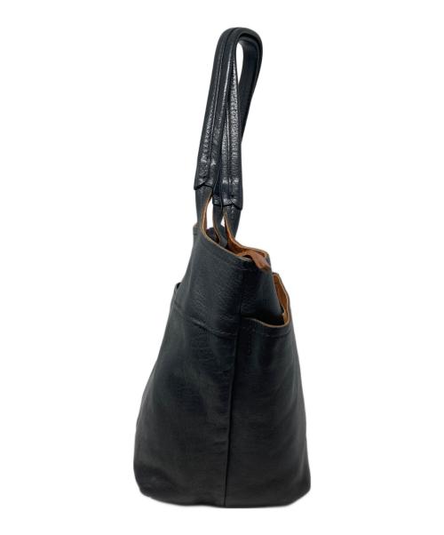 genten（ゲンテン）genten (ゲンテン) タスカハンドバッグ ブラック サイズ:-の古着・服飾アイテム