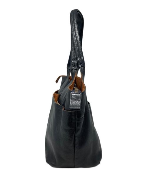 genten（ゲンテン）genten (ゲンテン) タスカハンドバッグ ブラック サイズ:-の古着・服飾アイテム