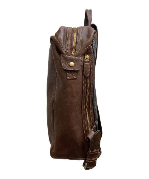 土屋鞄（ツチヤカバン）土屋鞄 (ツチヤカバン) トーンオイルヌメソフトミディアムパックパック ブラウン サイズ:-の古着・服飾アイテム