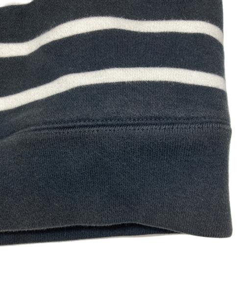 SUPREME（シュプリーム）SUPREME (シュプリーム) Stripped Half Zip Sweat ブラック サイズ:Sの古着・服飾アイテム