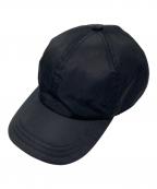 MB ULTIMATE FABRICエムビーアルティメットファブリック）の古着「リモンタナイロンキャップ/HU090」｜ブラック