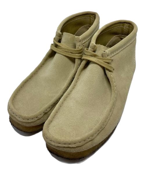 CLARKS（クラークス）CLARKS (クラークス) ワラビーブーツ ベージュ サイズ:26.5cmの古着・服飾アイテム