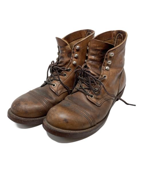 RED WING（レッドウィング）RED WING (レッドウィング) IRON RANGER/	8111 ブラウン サイズ:USA8/UK7/EUR41.0の古着・服飾アイテム