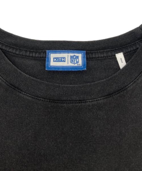 KITH（キス）KITH (キス) NFL Giants Superbowl Vintage Tee/KHM031621 ブラック サイズ:XXLの古着・服飾アイテム