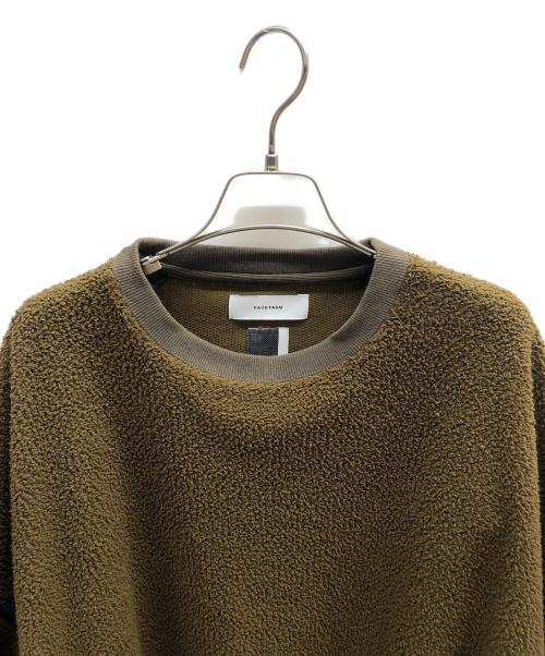 FACETASM（ファセッタズム）FACETASM (ファセッタズム) FLEECE ZIPPER SWEAT ブラウン サイズ:5の古着・服飾アイテム