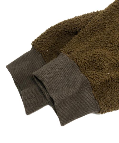 FACETASM（ファセッタズム）FACETASM (ファセッタズム) FLEECE ZIPPER SWEAT ブラウン サイズ:5の古着・服飾アイテム