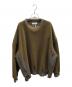 FACETASM（ファセッタズム）の古着「FLEECE ZIPPER SWEAT」｜ブラウン