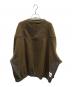FACETASM (ファセッタズム) FLEECE ZIPPER SWEAT ブラウン サイズ:5：8000円