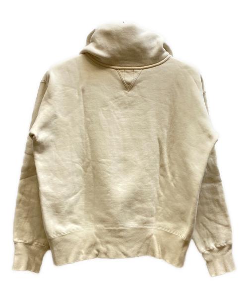 POWER WEAR（パワーウェア）POWER WEAR (パワーウェア) ジップパーカー アイボリー サイズ:38の古着・服飾アイテム