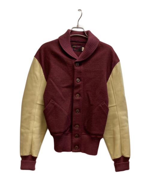 THE REAL McCOY'S（ザ・リアルマッコイズ）THE REAL McCOY'S (ザ・リアルマッコイズ) スタジャン レッド サイズ:38の古着・服飾アイテム