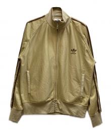 adidas（アディダス）の古着「トラックジャケット」｜ベージュ