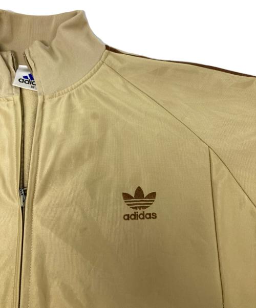 adidas（アディダス）adidas (アディダス) トラックジャケット ベージュ サイズ:Mの古着・服飾アイテム