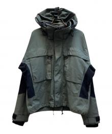 Cabelas（カベラス）の古着「リップストップフィッシングジャケット」｜カーキ