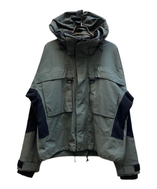 Cabelas（カベラス）Cabelas (カベラス) リップストップフィッシングジャケット カーキ サイズ:Lの古着・服飾アイテム