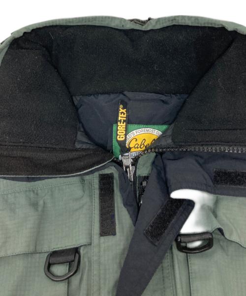 Cabelas（カベラス）Cabelas (カベラス) リップストップフィッシングジャケット カーキ サイズ:Lの古着・服飾アイテム