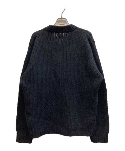 C.P COMPANY（シーピーカンパニー）C.P COMPANY (シーピーカンパニー) 99AW Vネックニット/31185495 ブラック サイズ:3の古着・服飾アイテム