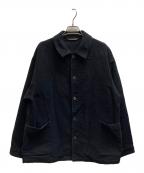 STEVEN ALANスティーブンアラン）の古着「BRSH MOLE SKIN COVERALL/カバーオール/8125-186-0614」｜ブラック