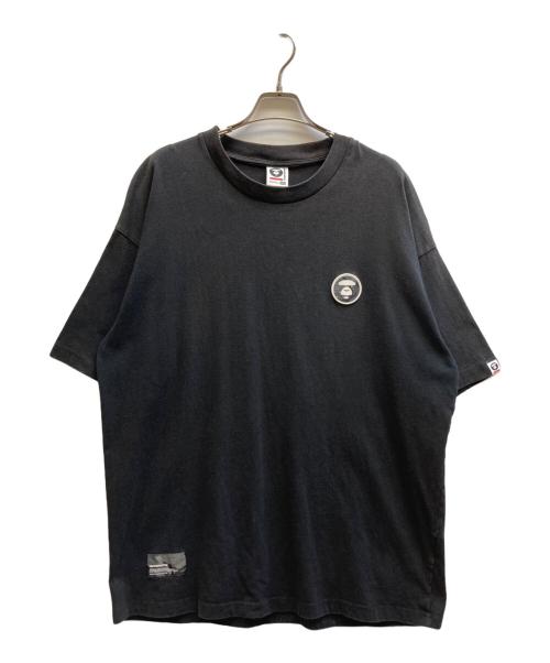 A BATHING APE（アベイシングエイプ）A BATHING APE (アベイシングエイプ) プリントTシャツ/AAPTEM1245XXK ブラック サイズ:XXLの古着・服飾アイテム