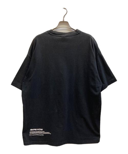 A BATHING APE（アベイシングエイプ）A BATHING APE (アベイシングエイプ) プリントTシャツ/AAPTEM1245XXK ブラック サイズ:XXLの古着・服飾アイテム