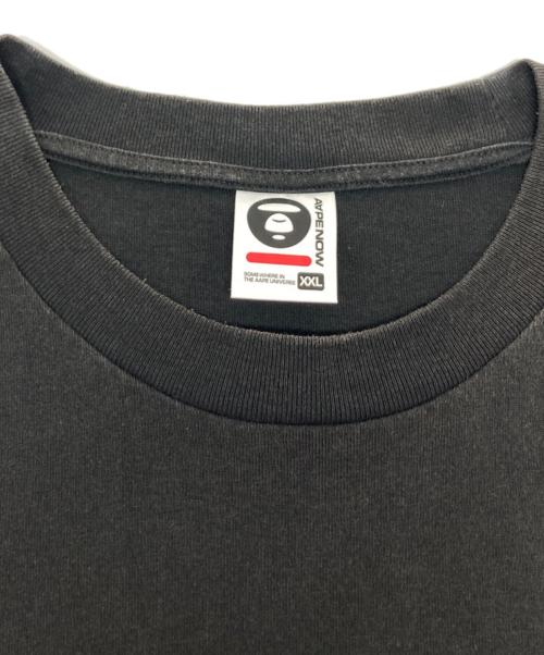 A BATHING APE（アベイシングエイプ）A BATHING APE (アベイシングエイプ) プリントTシャツ/AAPTEM1245XXK ブラック サイズ:XXLの古着・服飾アイテム