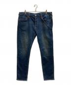 EVISUエヴィス）の古着「ナバホスタイルタペストリーカモメプリントポケットキャロットフィットジーンズ/2EAHTM4JE104617DN」｜インディゴ