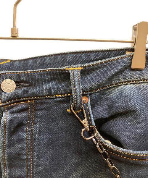 EVISU（エヴィス）EVISU (エヴィス) ナバホスタイルタペストリーカモメプリントポケットキャロットフィットジーンズ/2EAHTM4JE104617DN インディゴ サイズ:36×34の古着・服飾アイテム