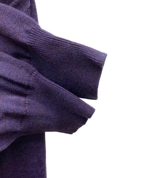 crepuscule（クレプスキュール）crepuscule (クレプスキュール) ポロニット / 2203-007 パープル サイズ:2の古着・服飾アイテム