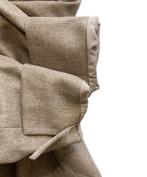 23区（ニジュウサンク）23区 (ニジュウサンク) ウールライクカルゼテーラードジャケット/JKWWGW0402 ベージュ サイズ:46の古着・服飾アイテム