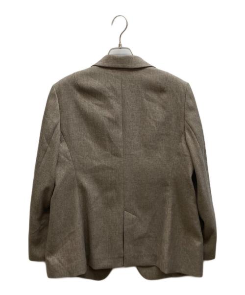 23区（ニジュウサンク）23区 (ニジュウサンク) ウールライクカルゼテーラードジャケット/JKWWGW0402 ベージュ サイズ:46の古着・服飾アイテム