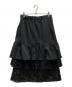 ADORE（アドーア）の古着「ミックスフラワーレーススカート/531-5120003」｜ブラック