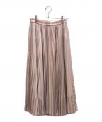 theory luxeセオリーリュクス）の古着「Refined Pleats 2 Pilil / 03-3107347」｜ピンク