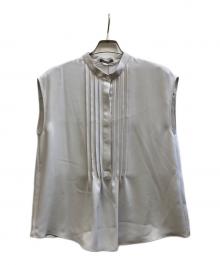 theory luxe（セオリーリュクス）の古着「Marvine Lina Blouse/03-5208242」｜ベージュ