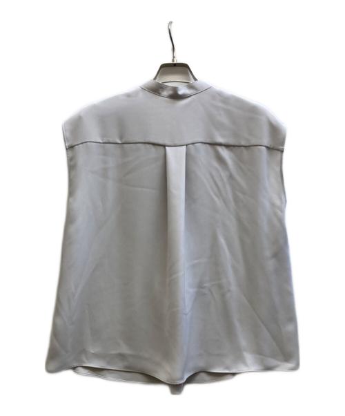 theory luxe（セオリーリュクス）theory luxe (セオリーリュクス) Marvine Lina Blouse/03-5208242 ベージュ サイズ:42 未使用品の古着・服飾アイテム