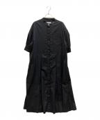 ADOREアドーア）の古着「ハイパワーブロードワンピース/531-4140508」｜ブラック