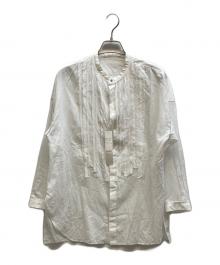 GALERIE VIE（ギャルリーヴィー）の古着「インドコットンブザムシャツ/23015101212」｜ホワイト