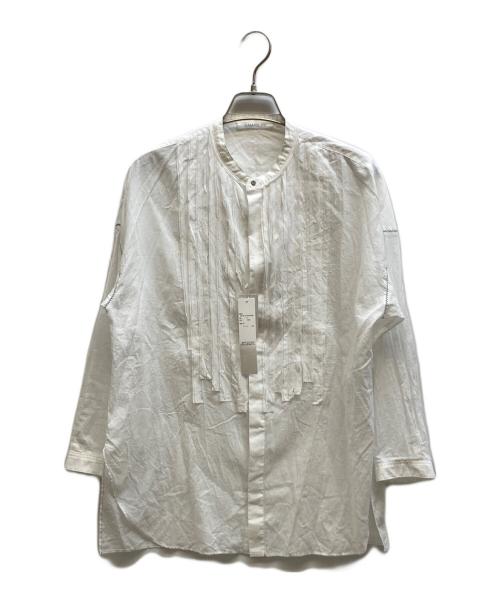 GALERIE VIE（ギャルリーヴィー）GALERIE VIE (ギャルリーヴィー) インドコットンブザムシャツ/23015101212 ホワイト サイズ:F 未使用品の古着・服飾アイテム