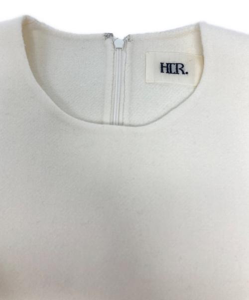 HR（エイチアール）HR (エイチアール) メルトンリバープルオーバー / 7054710 ベージュ サイズ:Freeの古着・服飾アイテム